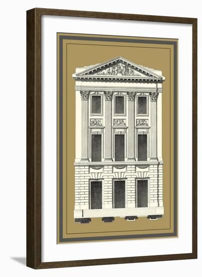 Grand Façade III-null-Framed Art Print