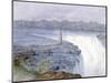 Grand Falls of the Niagara from the Observatory at Goat Island, July 22, 1846-Michael Seymour-Mounted Giclee Print