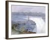 Grand Falls of the Niagara from the Observatory at Goat Island, July 22, 1846-Michael Seymour-Framed Giclee Print