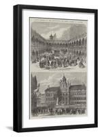 Grand Festival of the Municipality and Royal Academy of Antwerp-null-Framed Giclee Print