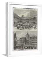 Grand Festival of the Municipality and Royal Academy of Antwerp-null-Framed Giclee Print
