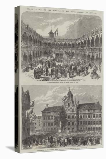 Grand Festival of the Municipality and Royal Academy of Antwerp-null-Stretched Canvas