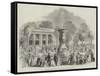 Grand Fete at Mount Edgecumbe, the Bazaar and Italian Gardens-null-Framed Stretched Canvas