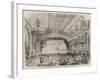 Grand Fete at the Hotel De Ville, Paris, in Honour of the Peace Plenipotentiaries-null-Framed Giclee Print