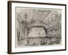 Grand Fete at the Hotel De Ville, Paris, in Honour of the Peace Plenipotentiaries-null-Framed Giclee Print