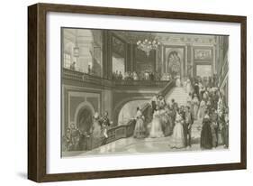 Grand Fete at the Palace of Versailles-Eugene-Louis Lami-Framed Giclee Print