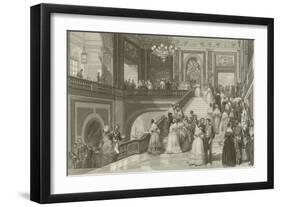 Grand Fete at the Palace of Versailles-Eugene-Louis Lami-Framed Giclee Print