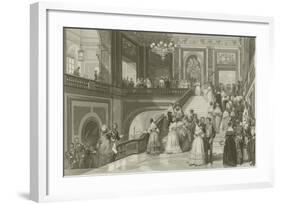 Grand Fete at the Palace of Versailles-Eugene-Louis Lami-Framed Giclee Print