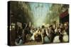 Grand Fete of Royal Dramatic College, Crystal Palace, 1860-Alexander Blaikley-Stretched Canvas