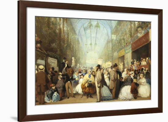 Grand Fete of the Royal Dramatic College, Crystal Palace, c.1860-Alexander Blaikley-Framed Giclee Print