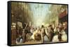 Grand Fete of the Royal Dramatic College, Crystal Palace, c.1860-Alexander Blaikley-Framed Stretched Canvas