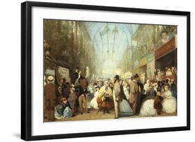 Grand Fete of the Royal Dramatic College, Crystal Palace, c.1860-Alexander Blaikley-Framed Giclee Print