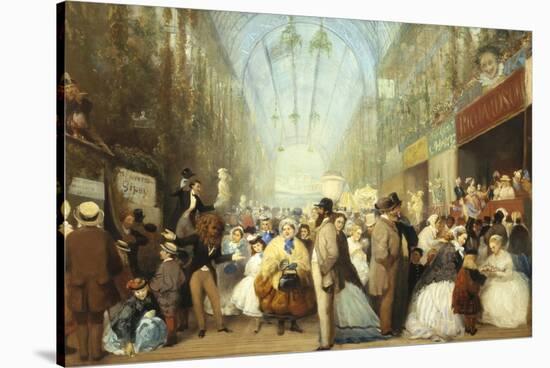 Grand Fete of the Royal Dramatic College, Crystal Palace, c.1860-Alexander Blaikley-Stretched Canvas