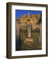 Grand Fountain in the Gardens of the Villa d'Este, Unesco World Heritage Site, Tivoli, Lazio, Italy-Michael Newton-Framed Photographic Print