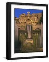 Grand Fountain in the Gardens of the Villa d'Este, Unesco World Heritage Site, Tivoli, Lazio, Italy-Michael Newton-Framed Photographic Print