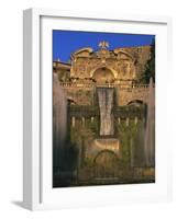 Grand Fountain in the Gardens of the Villa d'Este, Unesco World Heritage Site, Tivoli, Lazio, Italy-Michael Newton-Framed Photographic Print