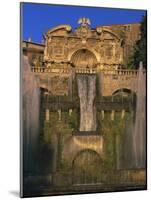 Grand Fountain in the Gardens of the Villa d'Este, Unesco World Heritage Site, Tivoli, Lazio, Italy-Michael Newton-Mounted Photographic Print