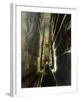 Grand Gallery Inside the Great Pyramid of Khufu, Giza, Egypt-Schlenker Jochen-Framed Photographic Print