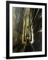 Grand Gallery Inside the Great Pyramid of Khufu, Giza, Egypt-Schlenker Jochen-Framed Photographic Print