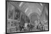 Grand Gallery of the Louvre with Drawings by Thomas Allom and Descriptions by Rev. G. N. Wright-null-Mounted Photographic Print