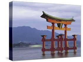 Grand Gate, Itsukushima Shrine, Miyajima Island, Japan-null-Stretched Canvas