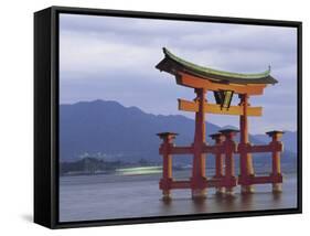 Grand Gate, Itsukushima Shrine, Miyajima Island, Japan-null-Framed Stretched Canvas