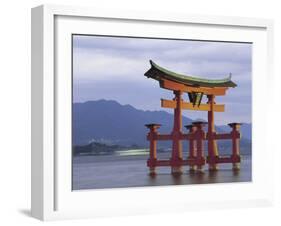 Grand Gate, Itsukushima Shrine, Miyajima Island, Japan-null-Framed Premium Photographic Print