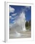 Grand Geyser Erupting, Upper Geyser Basin, Yellowstone National Park, Wyoming, USA-Neale Clarke-Framed Photographic Print