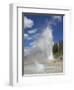 Grand Geyser Erupting, Upper Geyser Basin, Yellowstone National Park, Wyoming, USA-Neale Clarke-Framed Premium Photographic Print