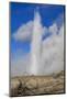 Grand Geyser Erupts, Forcing Steam High into the Air, Upper Geyser Basin-Eleanor Scriven-Mounted Photographic Print