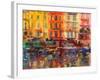 Grand Harbour, Cannes-Peter Graham-Framed Giclee Print