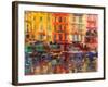 Grand Harbour, Cannes-Peter Graham-Framed Giclee Print