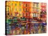 Grand Harbour, Cannes-Peter Graham-Stretched Canvas