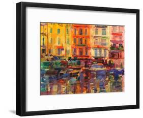 Grand Harbour, Cannes-Peter Graham-Framed Giclee Print