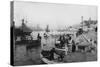 Grand Harbour, Malta, 1937-null-Stretched Canvas