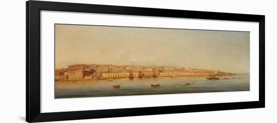Grand Harbour, Valletta, 1869-Giancinto Gianni-Framed Premium Giclee Print