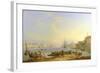 Grand Harbour, Valletta, Malta, 1850-John or Giovanni Schranz-Framed Giclee Print