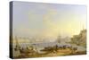 Grand Harbour, Valletta, Malta, 1850-John or Giovanni Schranz-Stretched Canvas