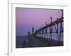 Grand Haven Lighthouse on Lake Michigan, Grand Haven, Michigan, USA-Michael Snell-Framed Photographic Print