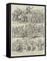 Grand Historic Procession at Berne, Switzerland-null-Framed Stretched Canvas