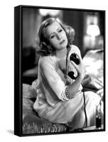 GRAND HOTEL, 1932 directed by EDMUND GOULDING Greta Garbo (b/w photo)-null-Framed Stretched Canvas