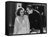 GRAND HOTEL, 1932 directed by EDMUND GOULDING Greta Garbo / John Barrymore (b/w photo)-null-Framed Stretched Canvas