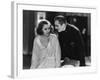 GRAND HOTEL, 1932 directed by EDMUND GOULDING Greta Garbo / John Barrymore (b/w photo)-null-Framed Photo