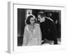 GRAND HOTEL, 1932 directed by EDMUND GOULDING Greta Garbo / John Barrymore (b/w photo)-null-Framed Photo