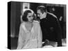 GRAND HOTEL, 1932 directed by EDMUND GOULDING Greta Garbo / John Barrymore (b/w photo)-null-Stretched Canvas