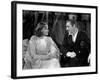 GRAND HOTEL, 1932 directed by EDMUND GOULDING Greta Garbo / John Barrymore (b/w photo)-null-Framed Photo