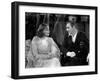 GRAND HOTEL, 1932 directed by EDMUND GOULDING Greta Garbo / John Barrymore (b/w photo)-null-Framed Photo