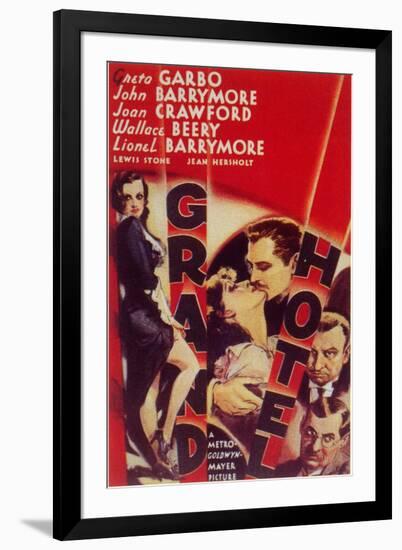 Grand Hotel, 1932-null-Framed Premium Giclee Print