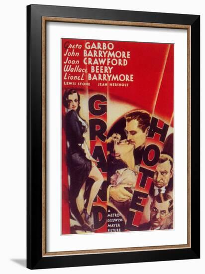 Grand Hotel, 1932-null-Framed Art Print