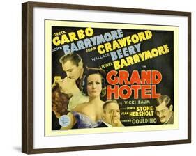 Grand Hotel, 1932-null-Framed Art Print